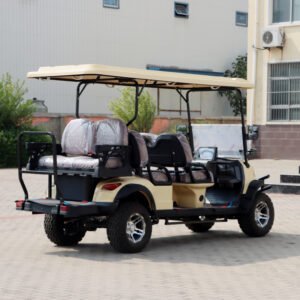 YIMAT-D6+2  Fast and smooth 8-seater golf cart, cost-effective, maintenance-free battery