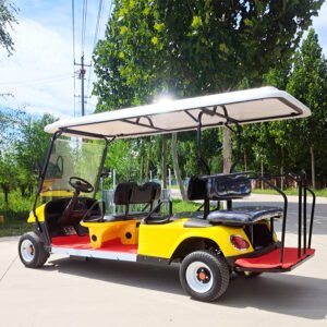 YIMAT-A4+2  The 6-seater golf cart is reasonably priced and cost-effective, providing users with an affordable option. Improve work efficiency and save time and energy.