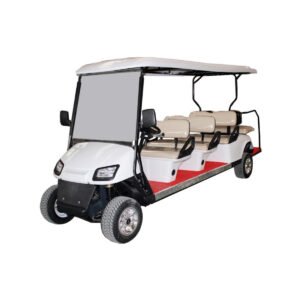 YIMAT-A6+2  This is an affordable 8-seat golf cart that offers a wide range of options and customization options to meet the diverse needs of users